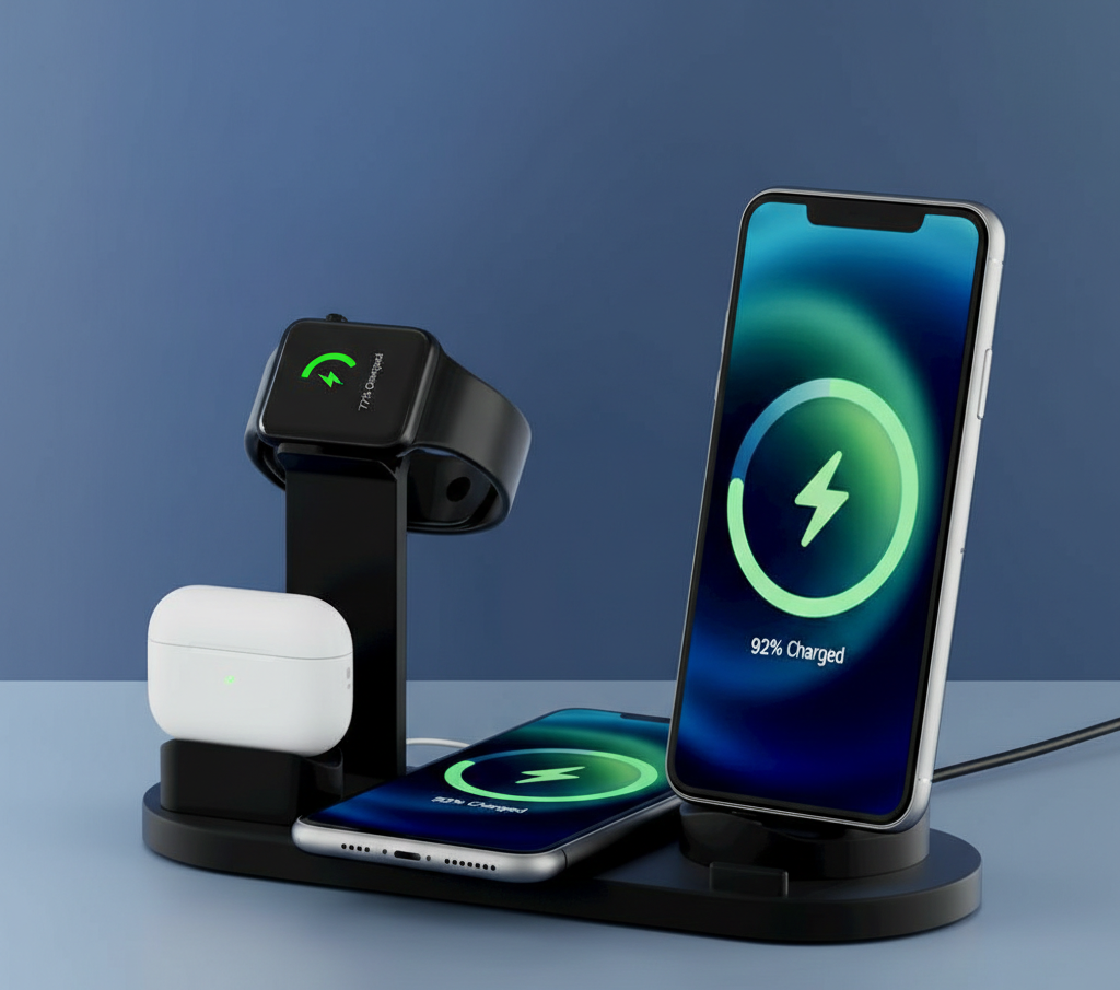 3 in 1 Multi-Function Charging Stand