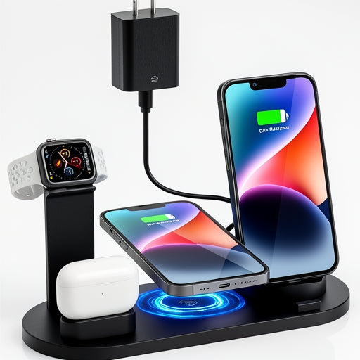 3 in 1 Multi-Function Charging Stand